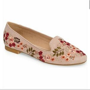 GUC Topshop Sugar Embroidered Loafer Flats
